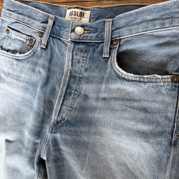 REVOLVE | AGOLDE | 90’s Mid Rise Straight Jeans | Size 25 | Retails for $398 - Picture 6 of 7
